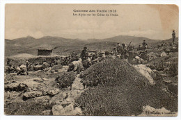 Guerre Du Maroc--Colonne Des Tadla 1913--Les Alpins Sur Les Crêtes De L'Atlas (très Animée) ,éd J.Boussange - Altre Guerre