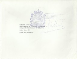 MADRID CC CON FRANQUICIA MINISTERIO DE INDUSTRIA Y ENERGIA - Postage Free