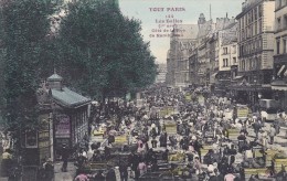 TOUT PARIS - Les Halles  - Coté De La Rue De Rambuteau ( Carte Couleur ) - Arrondissement: 01