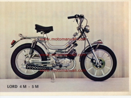 Malanca Lord 50  Depliant Brochure Originale Factory Brochure Catalog Prospekt - Motorräder