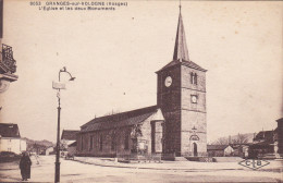 Granges Sur Vologne 88 - L'Eglise Et Les Deux Monuments - Granges Sur Vologne