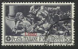 EGEO 1930 LIPSO (LISSO) FERRUCCI CENT. 50 CENTESIMI USATO USED OBLITERE´ - Egée (Lipso)