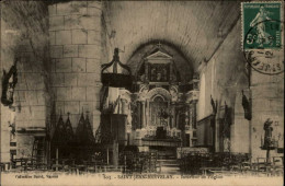 56 - SAINT-JEAN-BREVELAY - Intérieur église - Saint Jean Brevelay