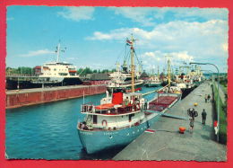 158590 / Kiel - Nord-Ostsee-Kanal  - NOLTENAUER SCHLEUSE - SHIP GR - AMMERS EENDRACHT - Germany Deutschland Allemagne - Kiel