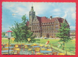 158592 / Karl-Marx-Stadt - BLICK ZUM RATHAUS , SUMMER RESTAURANT - Germany Deutschland Allemagne Germania - Chemnitz (Karl-Marx-Stadt 1953-1990)