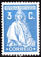 PORTUGAL - 1926,  Ceres. Emissão De Londres. 3 C.  (*) MNG  MUNDIFIL  Nº 397 - Unused Stamps