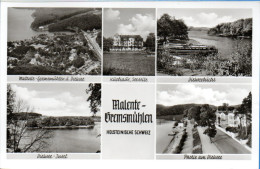 Malente Gremsmühlen - S/w Mehrbildkarte 9 - Malente-Gremsmuehlen