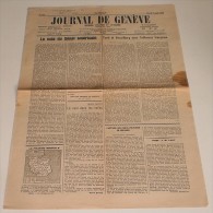 Journal De Genève 7 Août 1945. - Francés