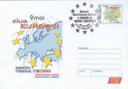 ROMANIA IN EUROPEAN UNION, COVER STATIONERY, ENTIER POSTAUX, 2005, ROMANIA - European Community