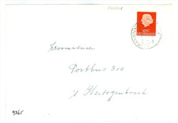 BRIEFOMSLAG Uit DEN HAAG Naar 's-HERTOGENBOSCH * 45 CT FOSFOR  (9365) - Briefe U. Dokumente