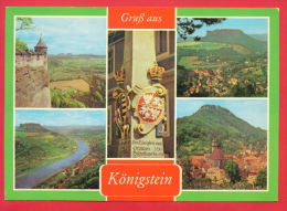 158605 / Königstein ( KR. PIRNA )  -  STAATLICK ANERKANNTER ERHOLUNGSORT (Sächsische  Schweiz ) -  Germany Deutschland - Koenigstein (Saechs. Schw.)