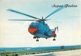 Hélicoptère - ** Super Frelon ** - CPSM - Voir 2 Scans. - Helicopters