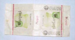 ROMANIA-CARPATI  PAPER,COMUNIST  PERIOD,1971 YEARS - Estuches Para Cigarrillos (vacios)