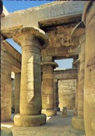 Luxor - Karnak - Pillars In The Hall Of Khonsu Temple - Egito - Formato Grande Non Viaggiata - Luxor