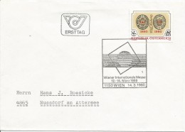 AUSTRIA. POSTMARK INTERNATIONAL VIENNA FAIR. 1980 - Machines à Affranchir (EMA)