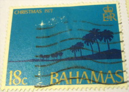 Bahamas 1971 Christmas 18c - Used - 1963-1973 Interne Autonomie