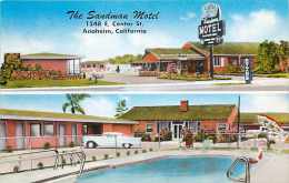 228343-California, Anaheim, Sandman Motel, Swimming Pool, 50s Car, Disneyland, MWM No 23,183F - Anaheim