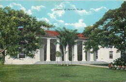 228363-Hawaii, Honolulu, Library Of Hawaii, Island Curio Co No 24516N - Honolulu