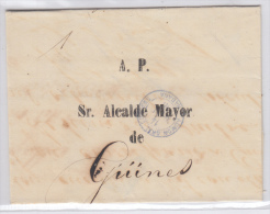 1870-H-13. CUBA ESPAÑA SPAIN. REPUBLICA. CORREO OFICIAL 1870. OFFICIAL MAIL. SOBRE C/  HABANA VIOLETA. POR “ROBO D - Prephilately