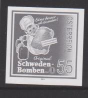 Austria Black Print - Schwarzdruck Mi 2912 - Classic Trademarks - Niemetz "Schwedenbombe" - 2011 - Used Stamps