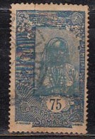 75c Used 1915, French Somali Coast / Somalia, Women - Gebraucht