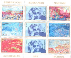 2009. Azerbaijan, Azerbaijan Art School, Satter Bakhludzadeh, Sheetlet, Mint/** - Azerbeidzjan