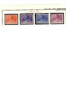 75e Anniversaire De L´Union Postale Universelle. Nouvelles-Hébrides - Unused Stamps