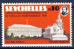 ##K590. Seychelles 1976. US Independence 200 Years. Michel 357. MNH(**) - Seychelles (1976-...)