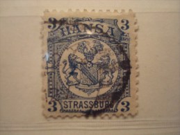 STRASSBURG / STRASBOURG . HANSA 3 Oblitéré - Elsass-Lothringen