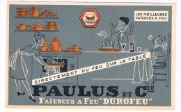 FR-2940   QUIVRECHAIN : Faiencerie Culinaire PAULUS & Cie - Quievrechain