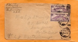 USA Old Air Mail Cover - 1c. 1918-1940 Brieven