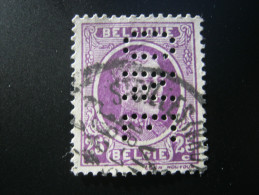 Belgien    ,  FIRMENLOCHUNG , Perfin , 2 Scans  , Selten - 1863-09