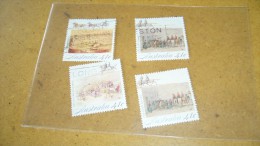 Lot De 4 Timbres Oblitérés ' The Gold Escort ' 1990 - Collections