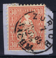 Switserland, 1862 Yv Nr 38 Used  Mi Nr 25 - Gebruikt