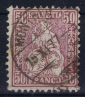 Switserland, 1867 Yv Nr 48 Used  Mi Nr 35 - Usati