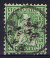 Switserland, 1862 Yv Nr 39 Used  Mi Nr 26 - Usati