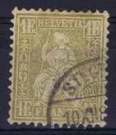 Switserland, 1862 Yv Nr 41 Used  Mi Nr 28 - Usati