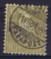 Switserland, 1862 Yv Nr 41 Used  Mi Nr 28  Signed/ Signé/signiert/ Approvato - Oblitérés