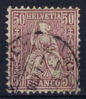 Switserland, 1867  Yv Nr 48  Used  Mi Nr 35 - Gebruikt