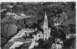 CPSM 33 VERDELAIS VUE AERIENNE DE LA BASILIQUE - Verdelais