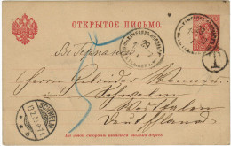 RUSSIA - RUSSIE - RUSSLAND - 1900 - Tax Postage Due - Post Card - Intero Postale - Entier Postal - Postal Stationery ... - Postwaardestukken