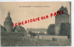 35 -  CHATEAUGIRON- VUE GENERALE DU CHATEAU - Châteaugiron