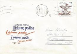 Lithuania 1994 Kaunas Goosander Duck Mergus Domestic Cover - Entenvögel