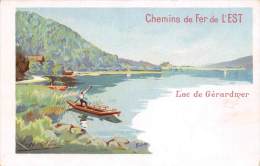 Gerardmer     88    Chemin De Fer De L'Est Illustré Par Hugo D'Alési - Gerardmer