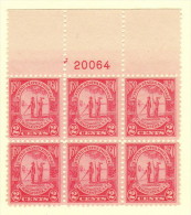 USA SC #683 MNH PB6  1930 Carolina-Charleston #20064, CV $50.00 - Plate Blocks & Sheetlets