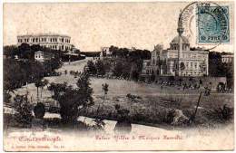 AUSTRIAN OFFICE In TURKEY 1906 - Postal Card Bearing A 10 Para From Constantinople To Nictheroy, Brazil - Levante-Marken