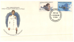 (PH 789) Australia Postmark On Cover - AAT 1980 - FDC