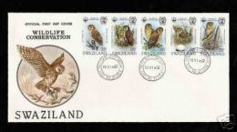 Local FDC Swaziland Bird 1982 - Andere & Zonder Classificatie