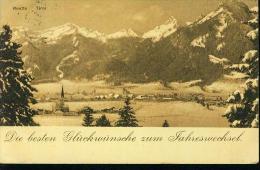 Rarität Die Besten Wünsche Zum Jahreswechsel Aus Reutte Tirol 31.12.1913 - Reutte