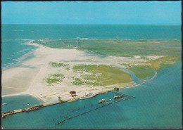 D-26486 Wangerooge - Westteil Mit Hafen - Harbour - Luftbild - Wangerooge